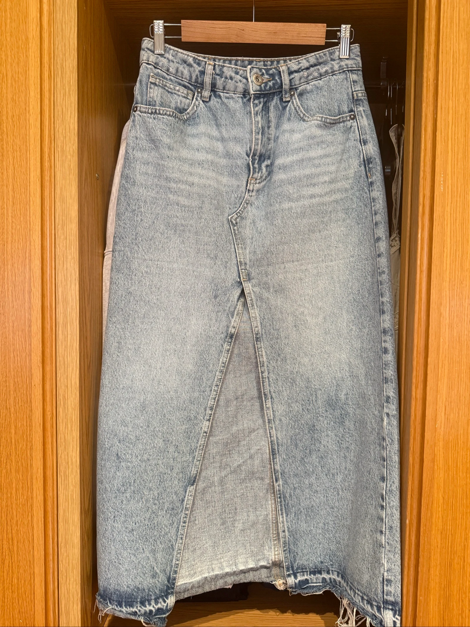 pull&bear Denim Skirt – photo 3